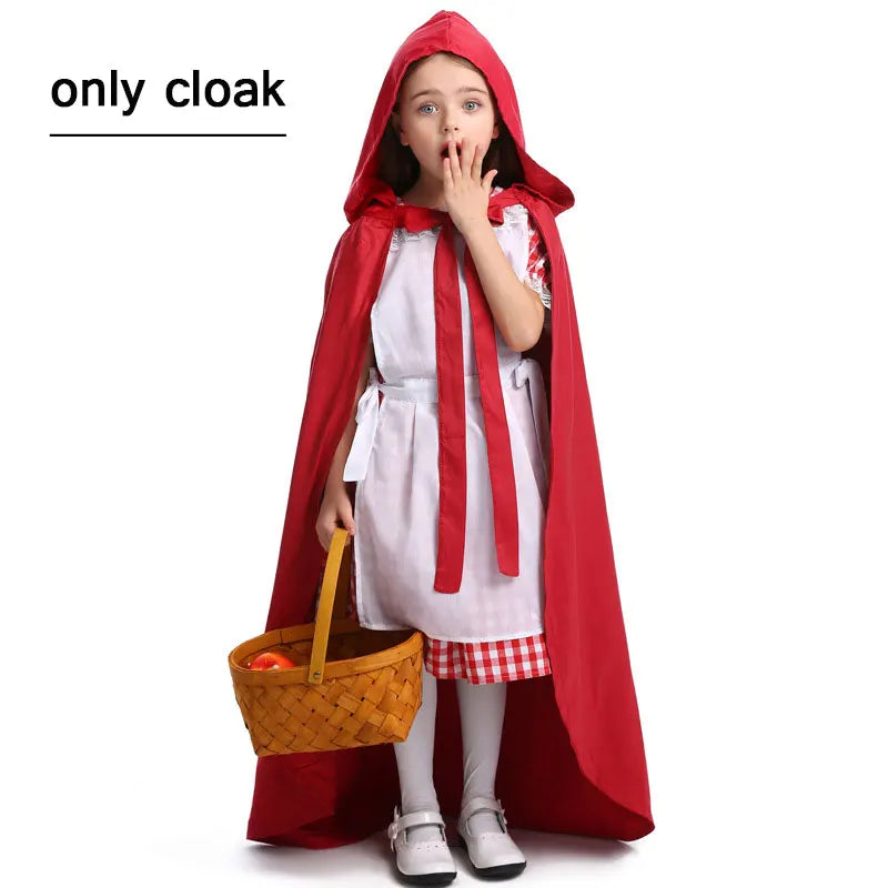 Enchanted&nbsp;Red Hooded Cape