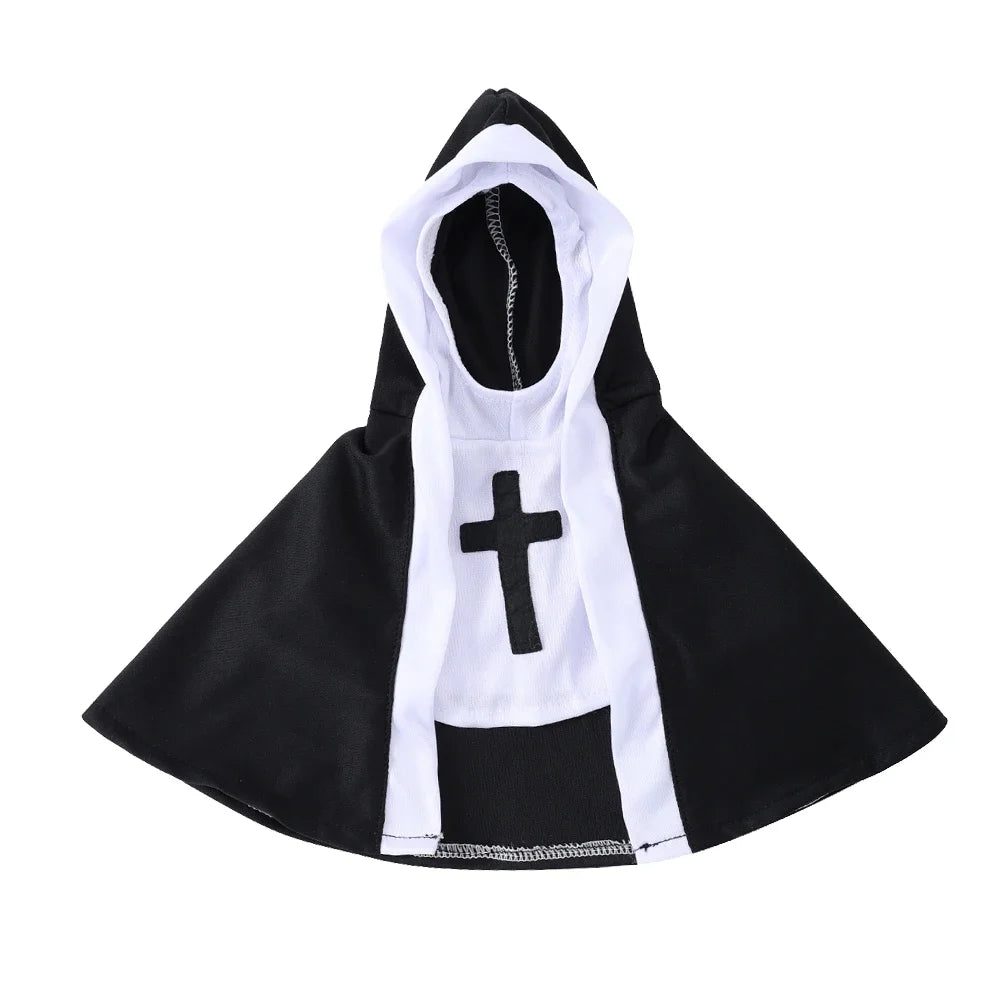 Holy Cat Costume – The Spookiest Nun Outfit for Pets