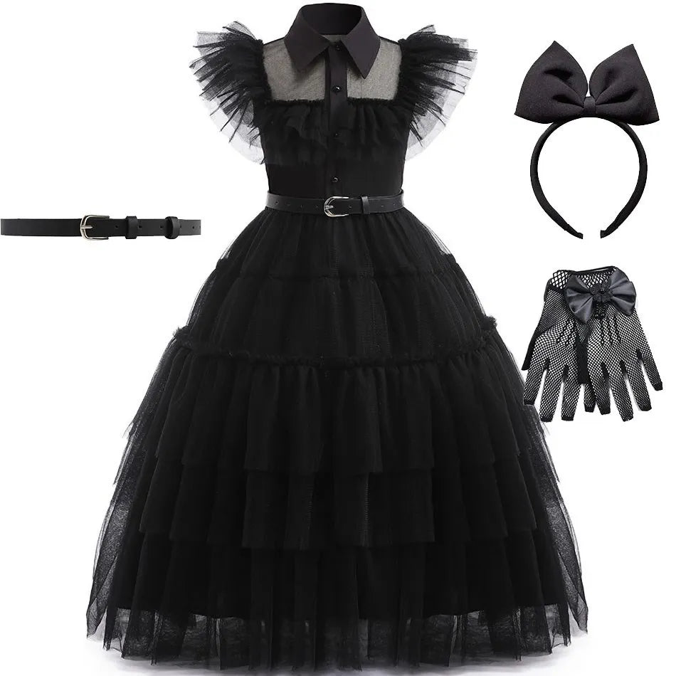 Midnight Wednesday – Deluxe Halloween Costume Set