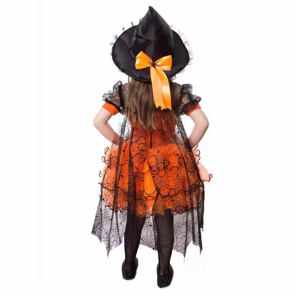 Little Pumpkin Witch – Kids’ Halloween Costume Set