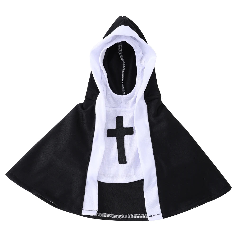 Holy Cat Costume – The Spookiest Nun Outfit for Pets