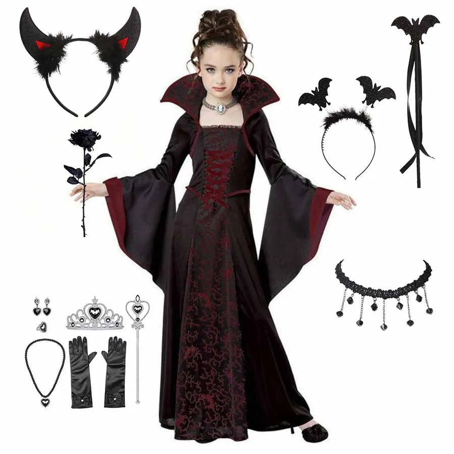 “Midnight Vampire Princess Costume”