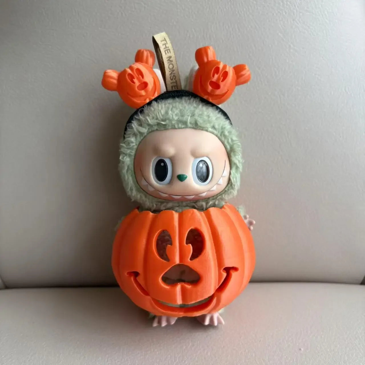 Rainbow Pumpkin Trickster Figurine