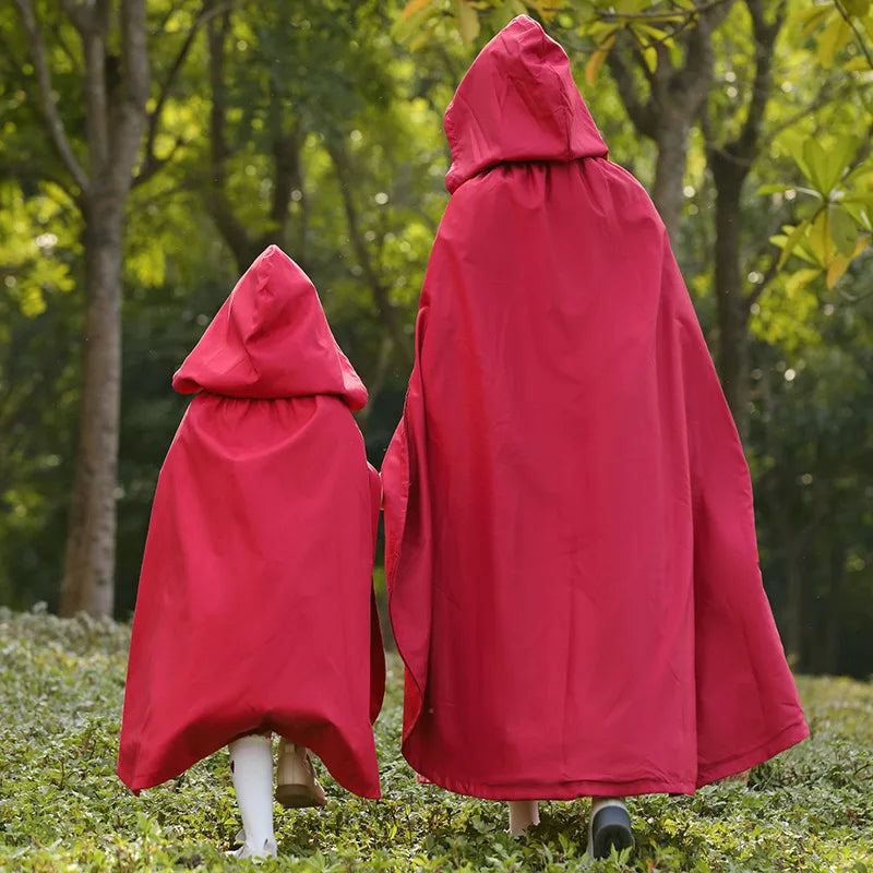 Enchanted&nbsp;Red Hooded Cape