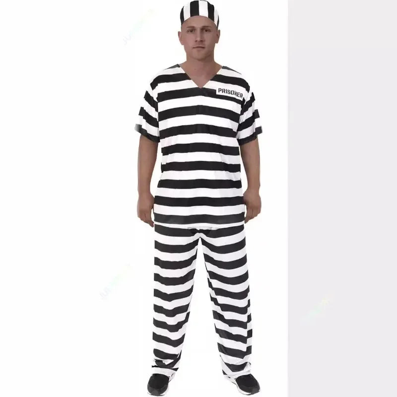 Lockdown Prisoner Costume Set