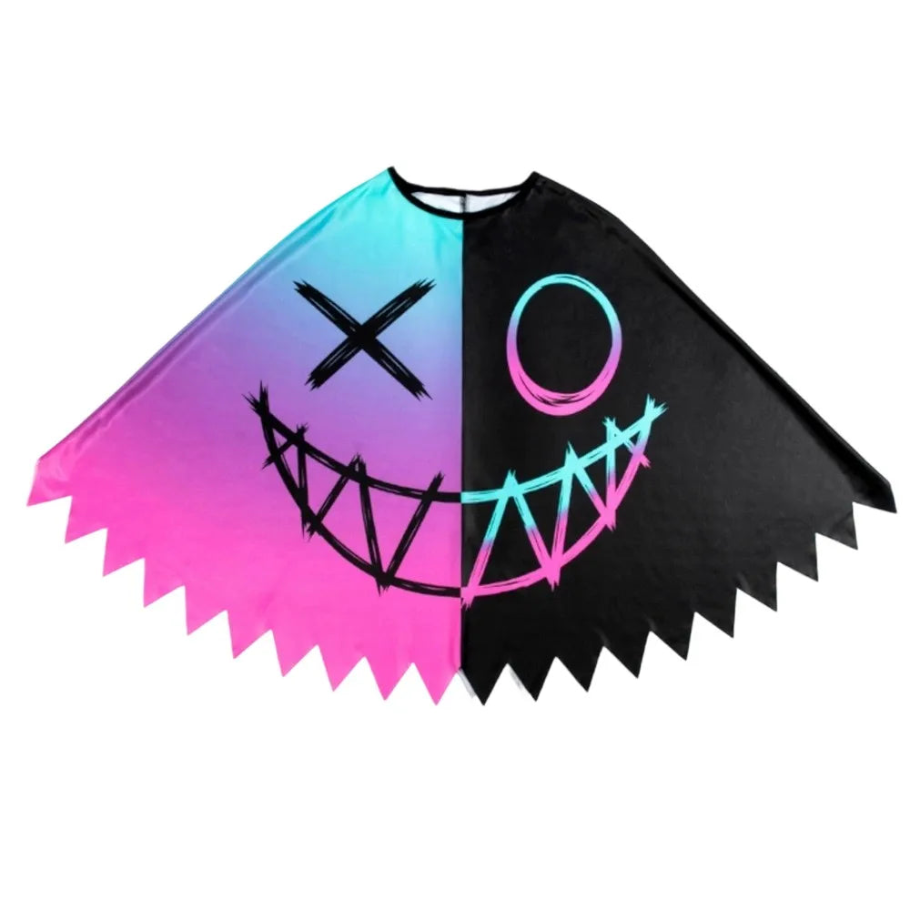 Neon Nightmare Cape – Women’s Halloween Cloak”