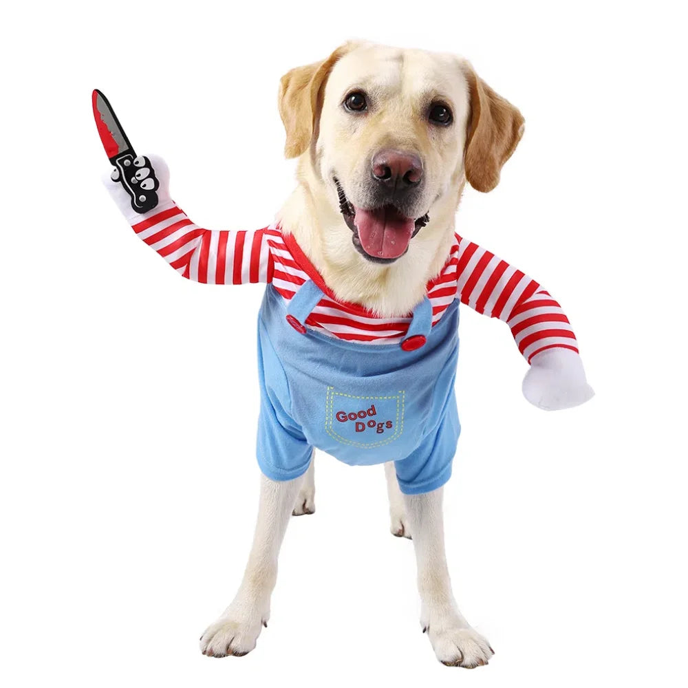 Killer Pup Costume – The Funniest Halloween Outfit for Dogs!