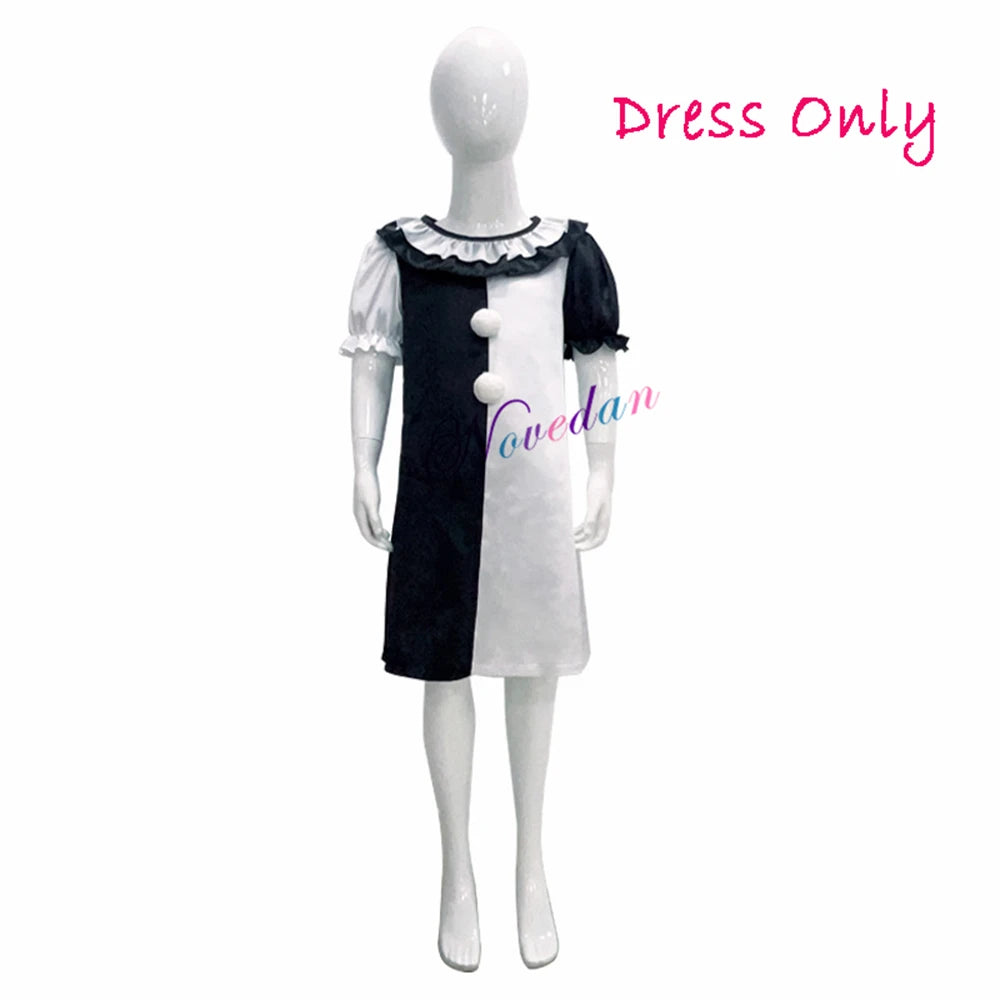 Creepy Carnival Clown – Kids’ Halloween Costume Set