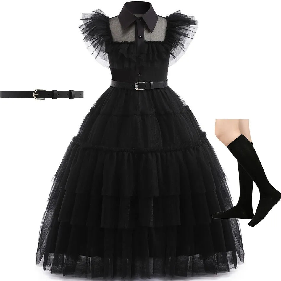 Midnight Wednesday – Deluxe Halloween Costume Set