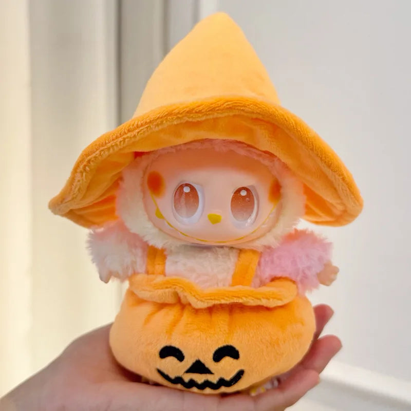 Blue Pumpkin Witch Plush