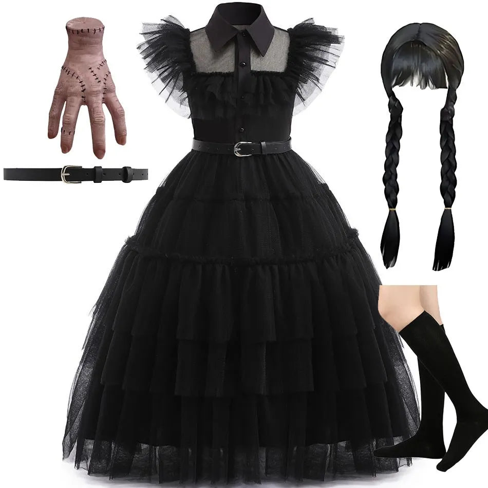 Midnight Wednesday – Deluxe Halloween Costume Set