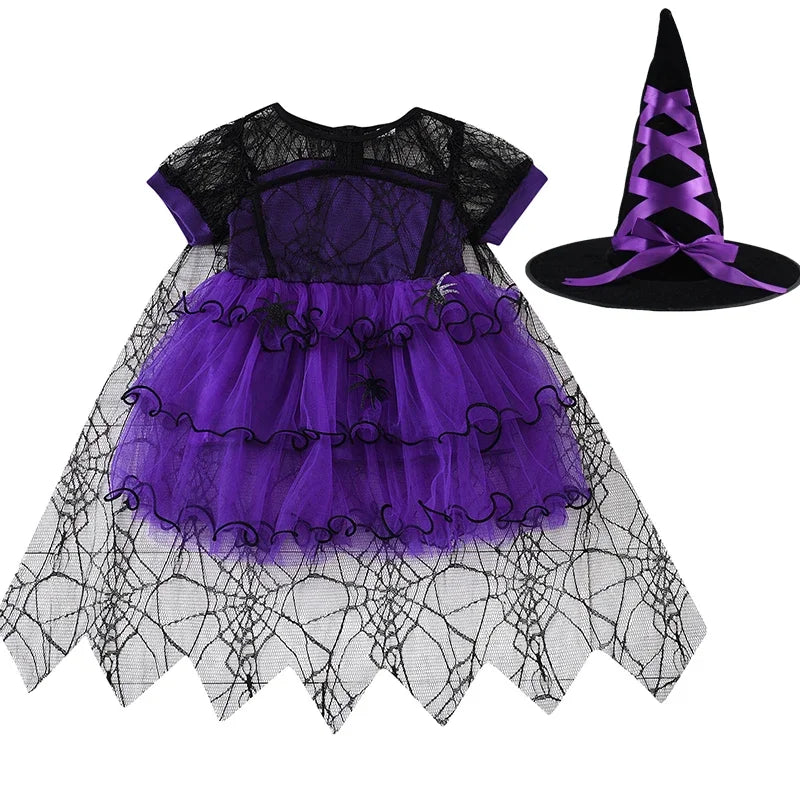 Little Pumpkin Witch – Kids’ Halloween Costume Set