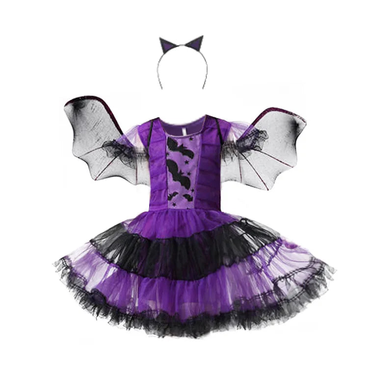 Little Pumpkin Witch – Kids’ Halloween Costume Set