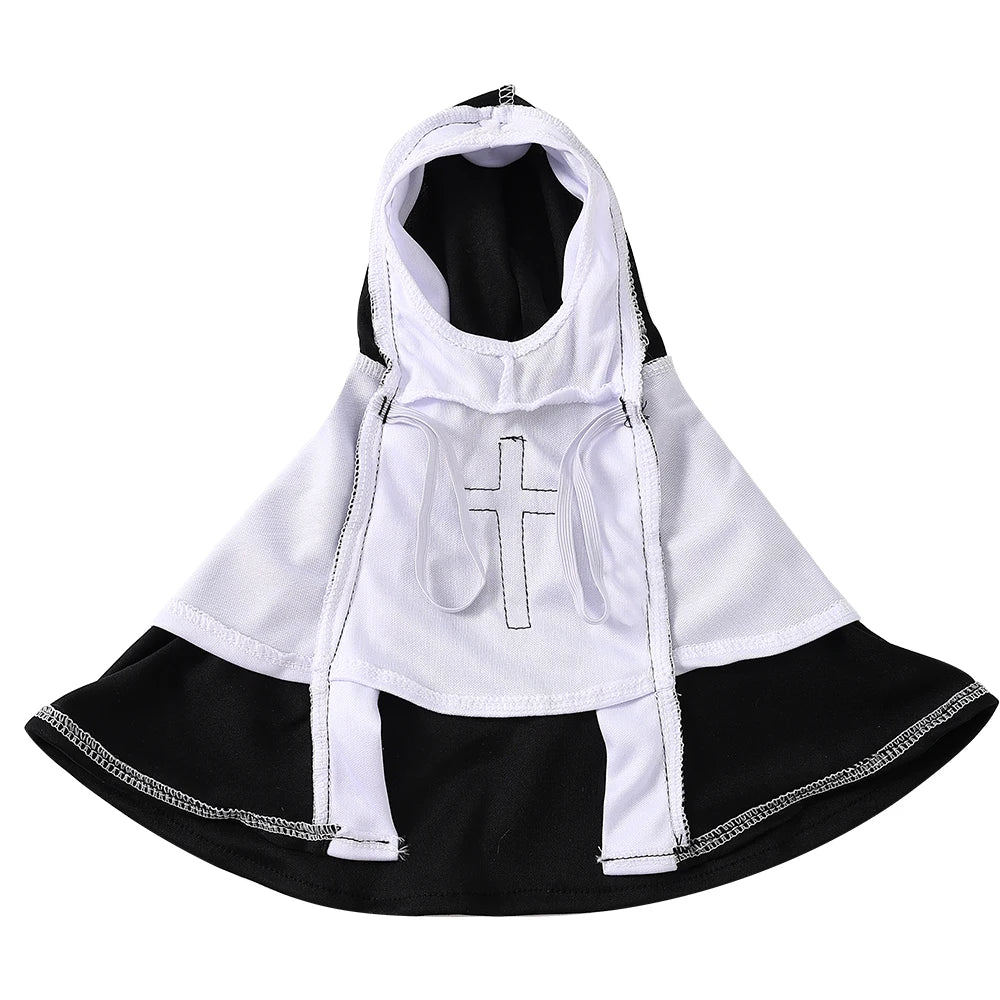 Holy Cat Costume – The Spookiest Nun Outfit for Pets