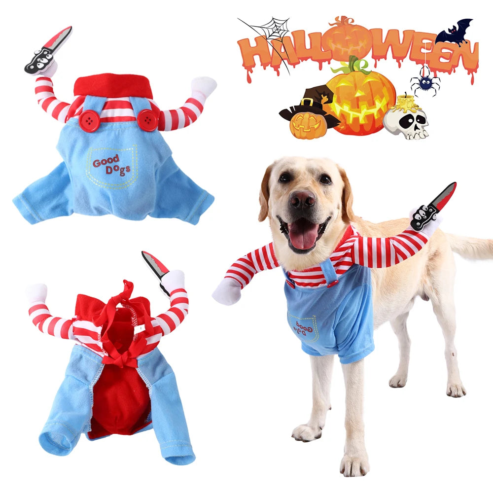 Killer Pup Costume – The Funniest Halloween Outfit for Dogs!