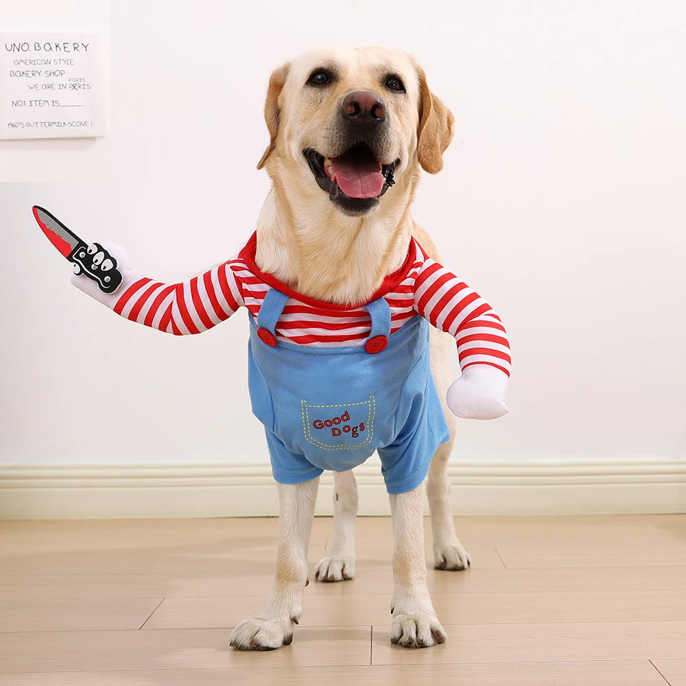 Killer Pup Costume – The Funniest Halloween Outfit for Dogs!