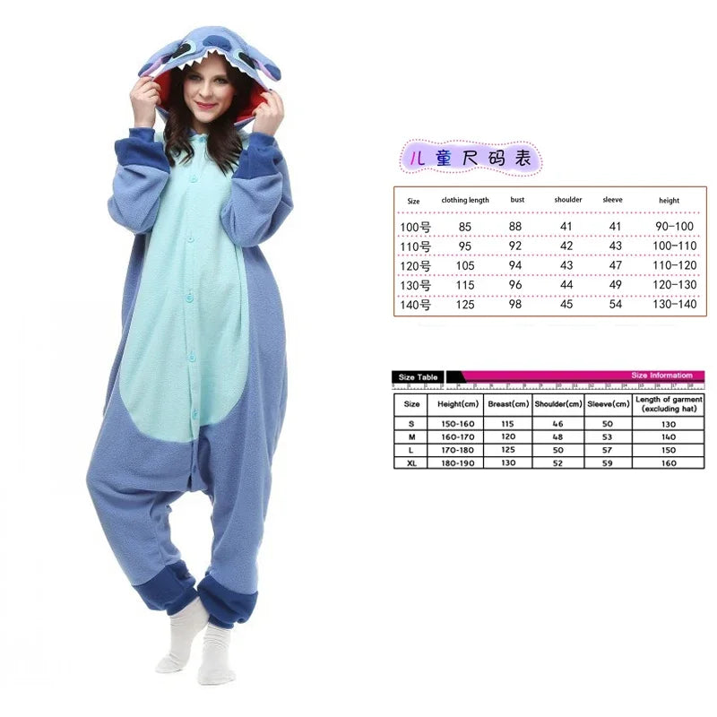 Cozy Cartoon Onesie Pajamas