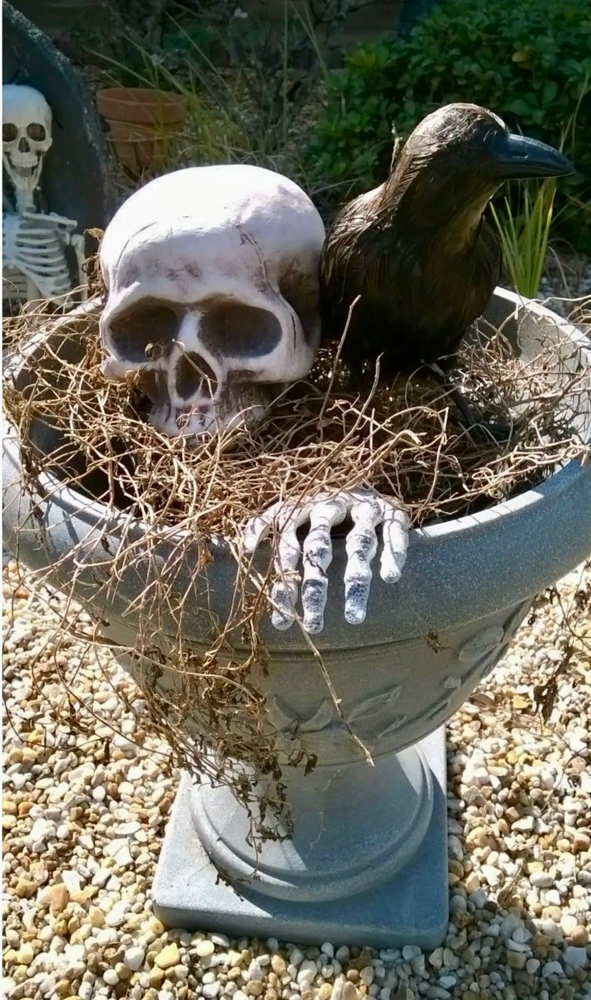 Creepy Groundbreaker Skeleton