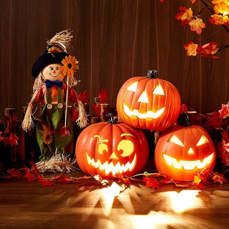 Jack-O’-Lantern Pumpkin Set