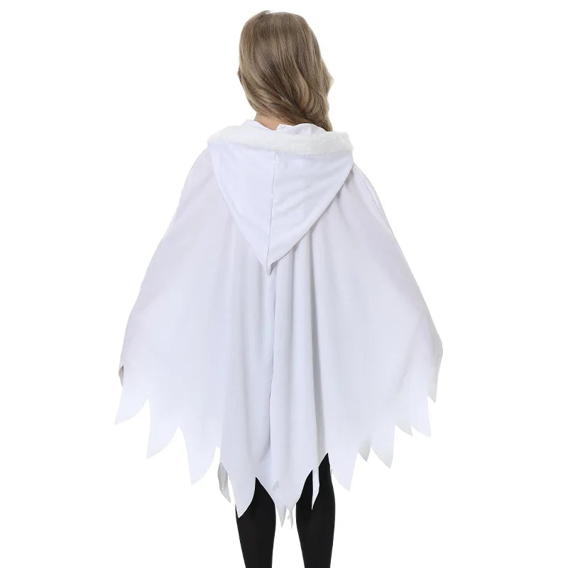 Glow &amp; Boo – Kids’ Glow-in-the-Dark Ghost Poncho