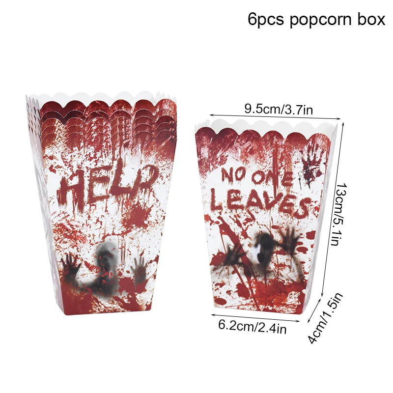 Bloody Horror Party Tableware Set