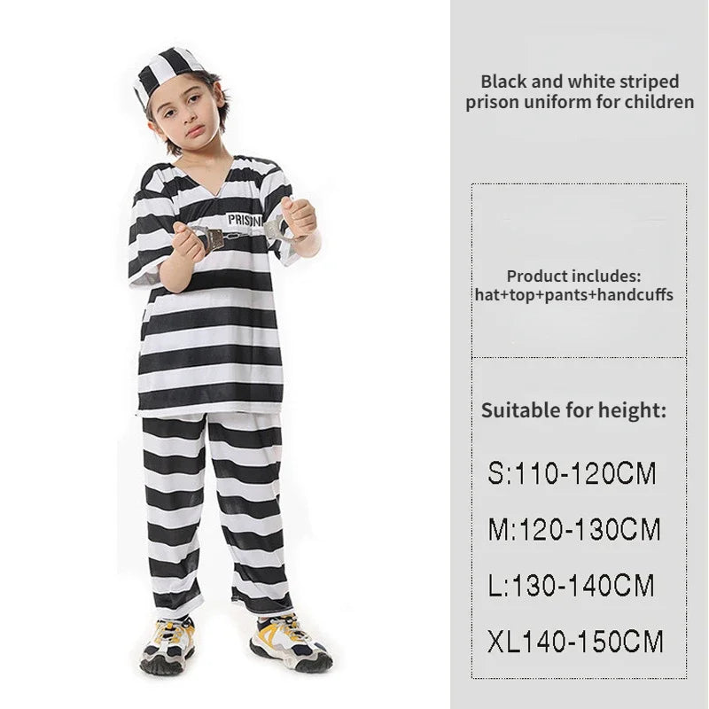 Lockdown Prisoner Costume Set
