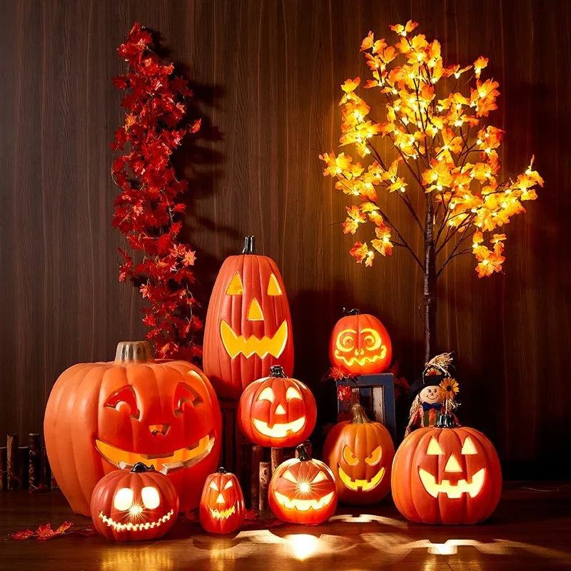 Jack-O’-Lantern Pumpkin Set
