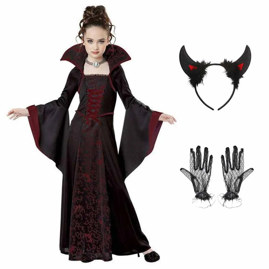 “Midnight Vampire Princess Costume”